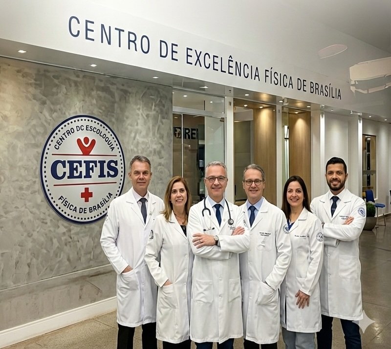 Equipe Médica do Centro de Excelencia Fisica de Brasilia - CEFIS