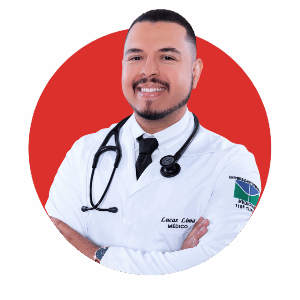 Dr. Lucas Lima, médico com atuação em endocrinologia e saúde preventiva na Cefis
