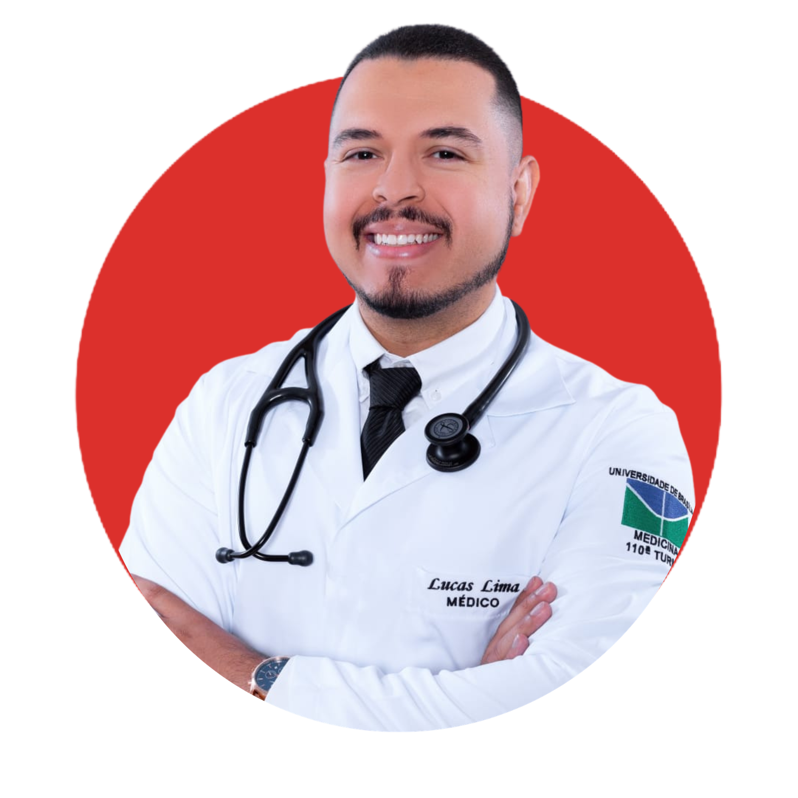 Dr. Lucas Lima, médico com atuação em endocrinologia e saúde preventiva na Cefis