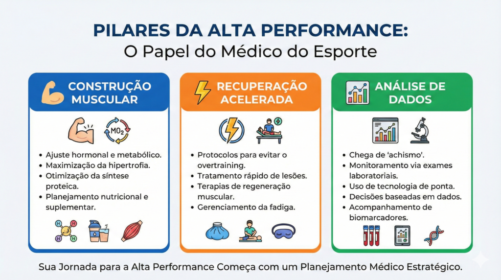 pilares da medicina do esporte no Centro de Excelencia Fisica de Brasilia - CEFIS