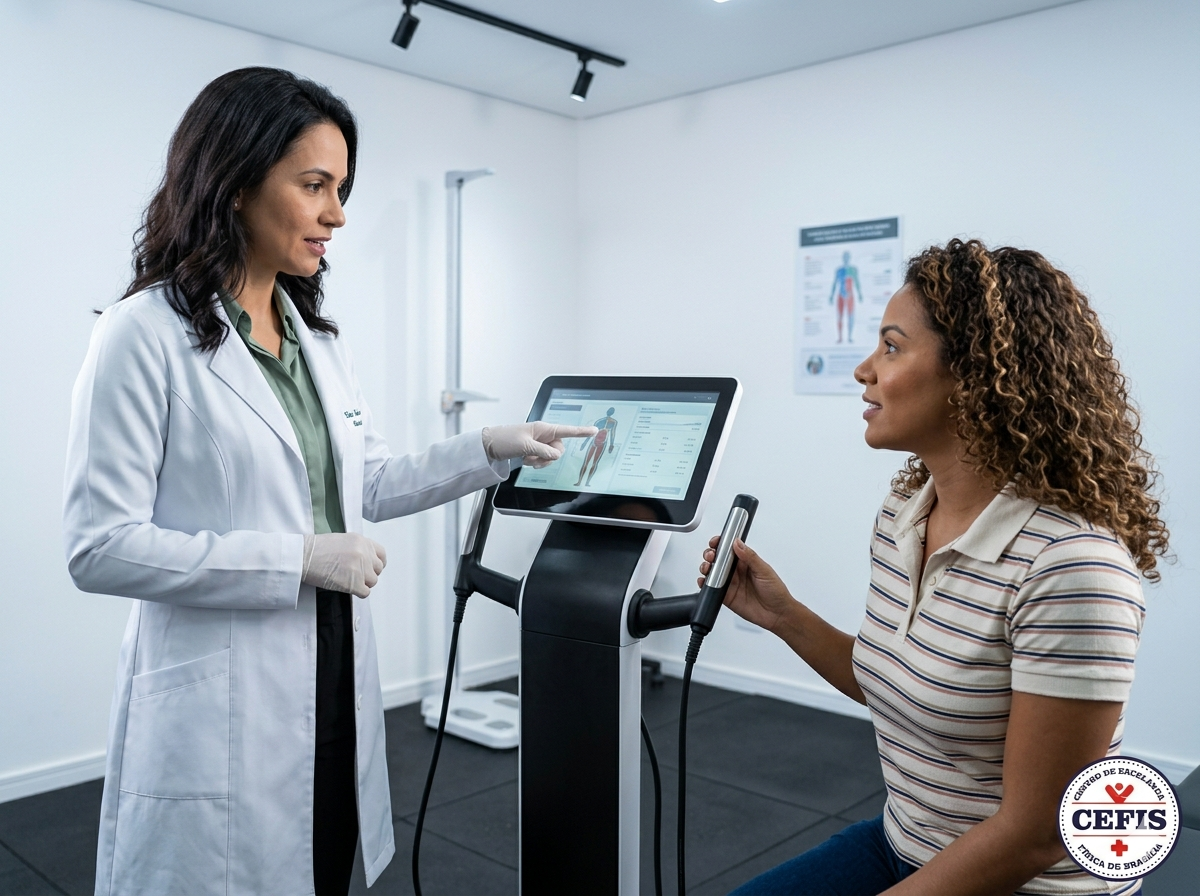 Pacote bioimpedância e adipômetro — CEFIS Brasília