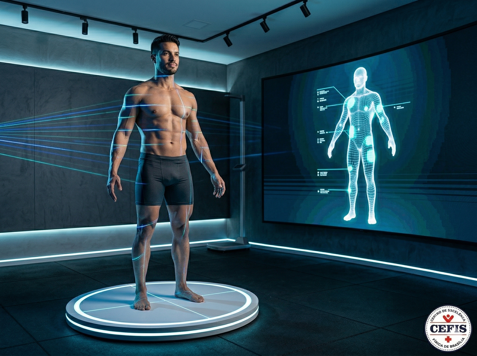 Avatar 3D — Avaliação Física 3D CEFIS Brasília