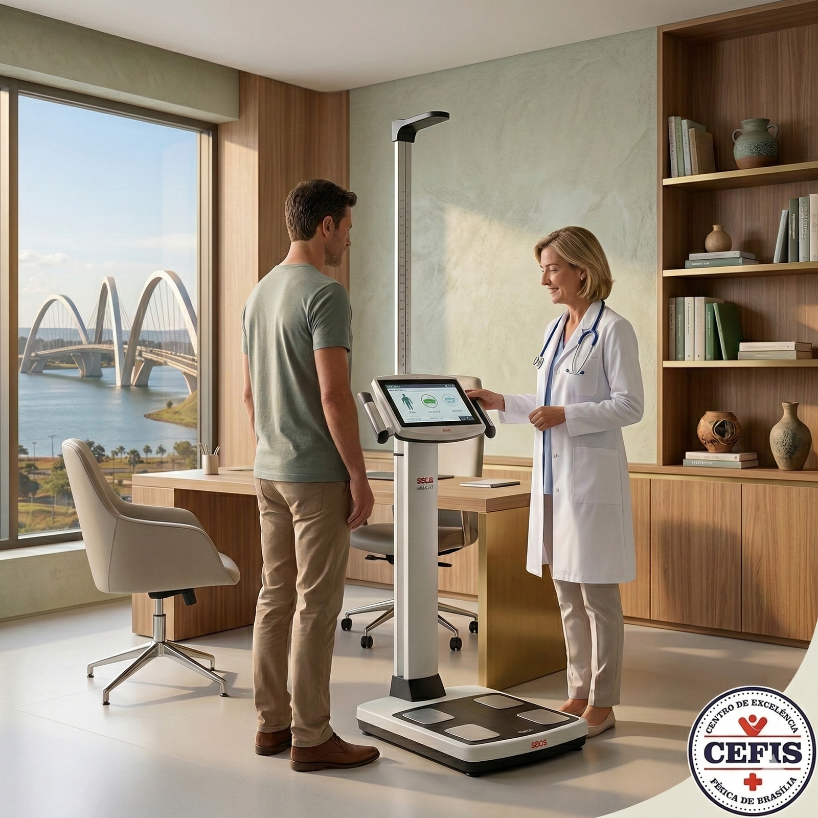 Consulta de nutrologia na CEFIS