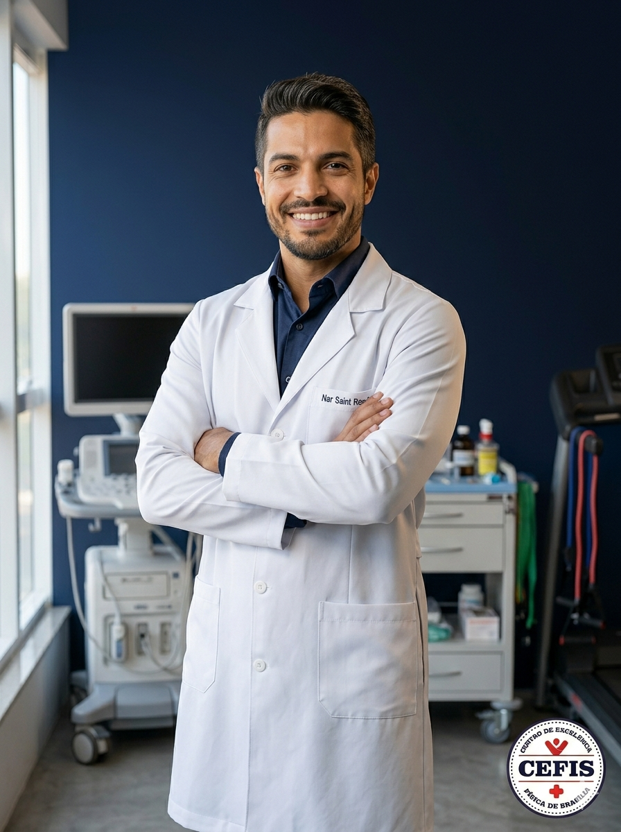 Eletrocardiograma ECG CEFIS Brasília — laudo ágil