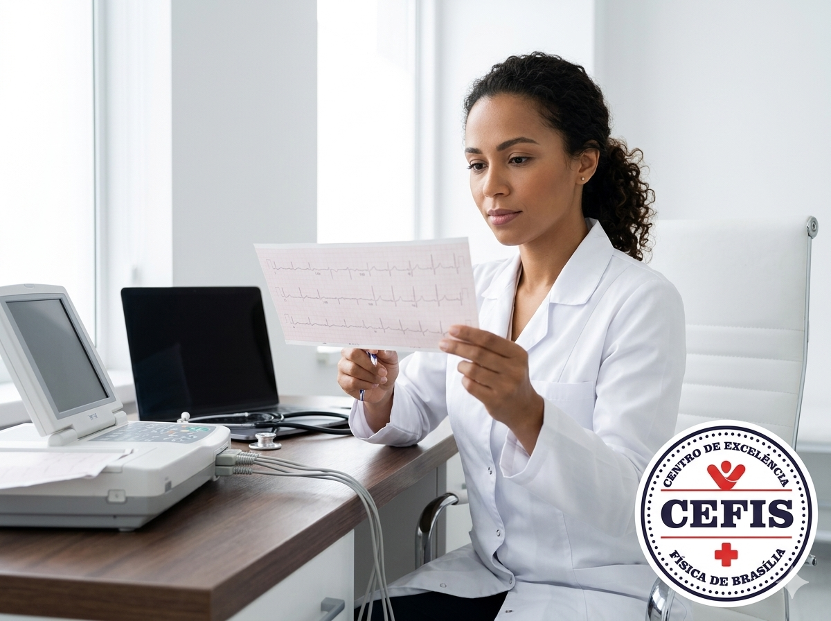 Laudo do eletrocardiograma digital — CEFIS Brasília