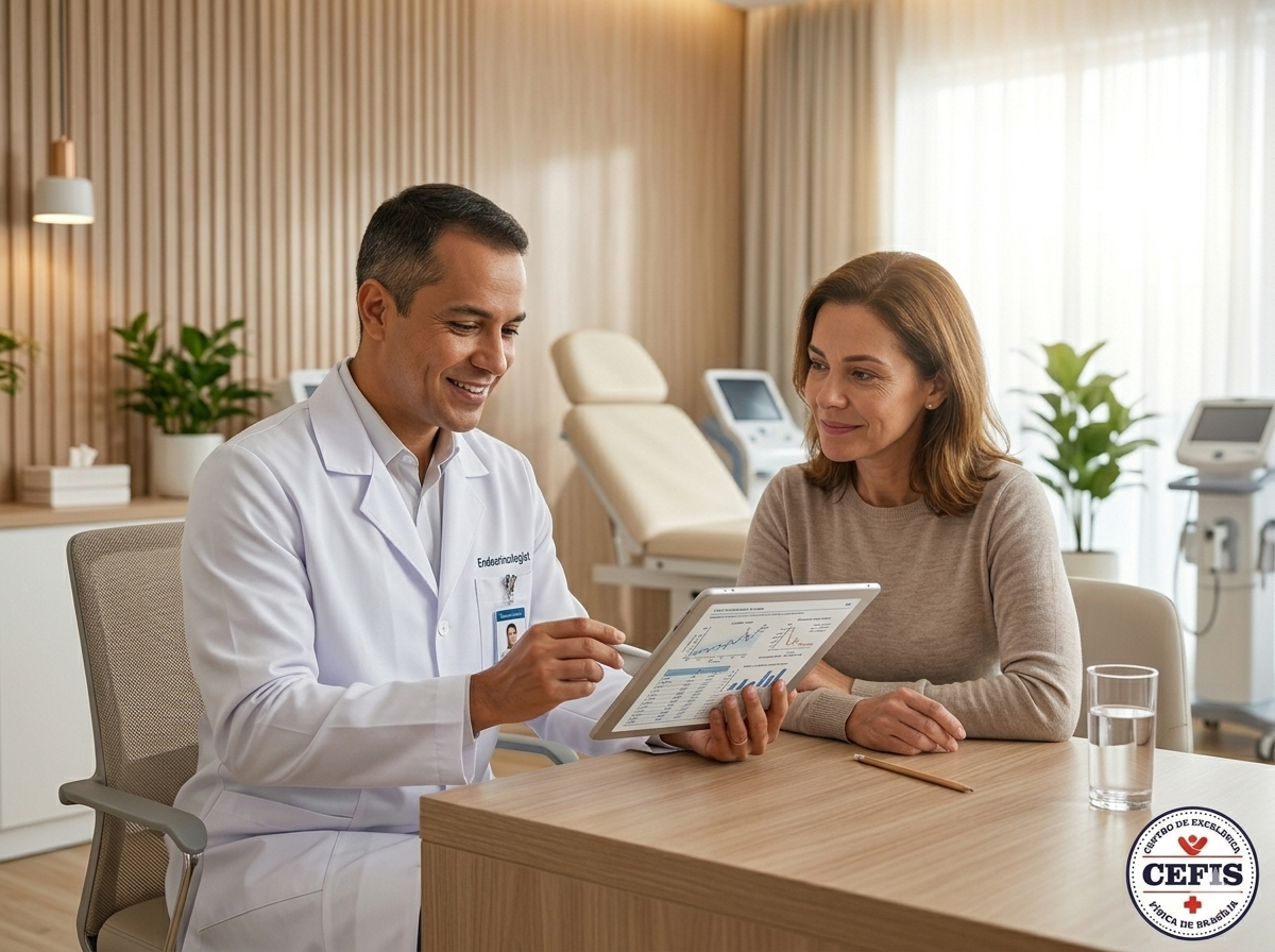 Consulta de endocrinologia na CEFIS Brasília