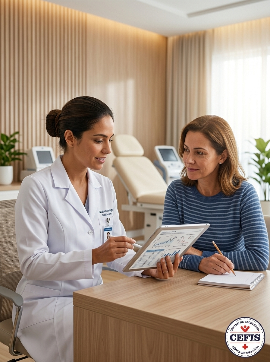 Consulta de endocrinologia CEFIS Brasília