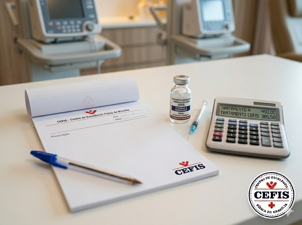 Custo injetáveis emagrecedores CEFIS vs farmácia