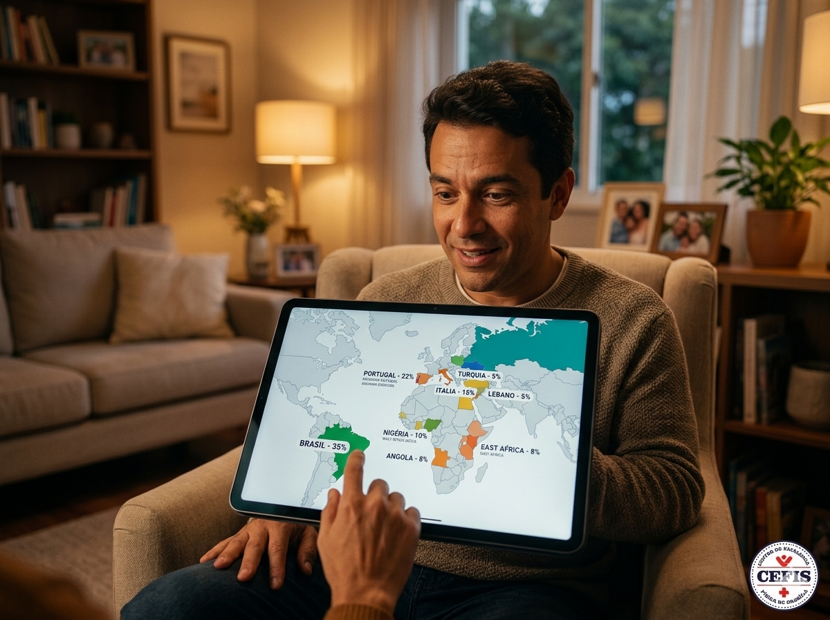 Mapeamento de ancestralidade SOMMOS — CEFIS Brasília