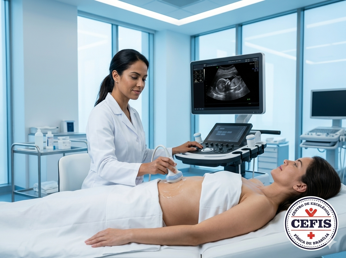 Ultrassonografia abdominal CEFIS Brasília