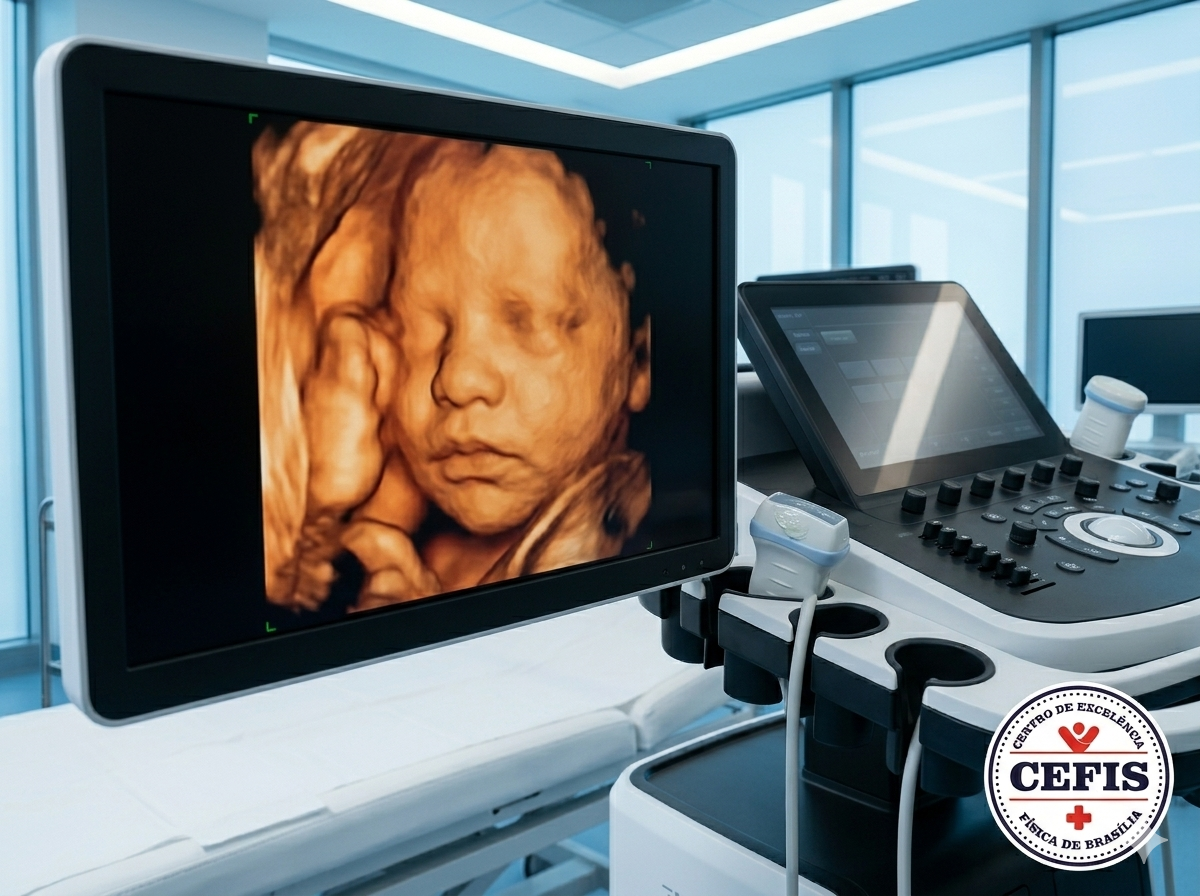 Ultrassonografia 3D com IA — CEFIS Brasília