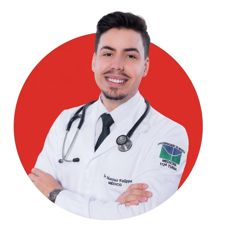 Dr. Marcus Feitoza, médico formado pela UNB com atuação em psiquiatria na Cefis