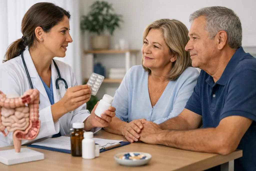 Tratamento para disbiose intestinal com segurança